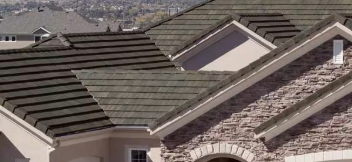 Tile roofing on a Colorado residential home