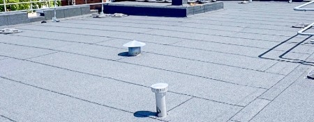 Modified bitumen commercial roofing system