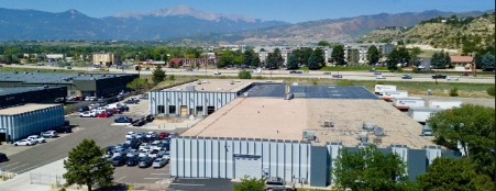 warehouse commercial roof exterior