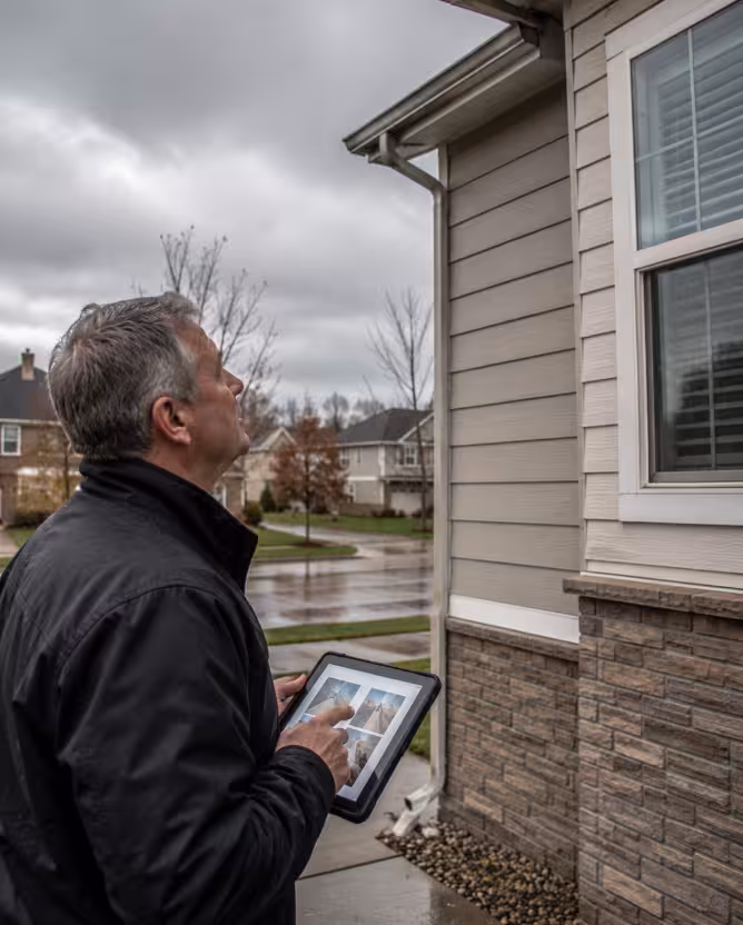 EcoShield storm inspection of a Colorado home after hail